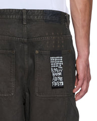 Mens Maxx Operator Grease Baggy Denim Jeans