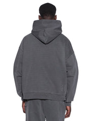 Mens Krest Ekcess Hoodie Charcoal Fleece