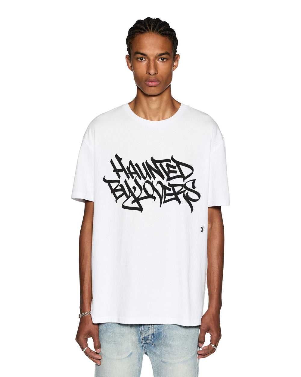 Mens Faust Biggie Ss Tee Optic White Tees