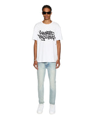 Mens Faust Biggie Ss Tee Optic White Tees