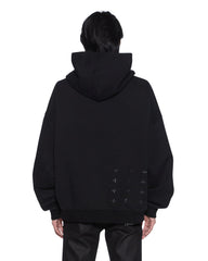 Mens Lords Ekcess Hoodie Jet Black Fleece
