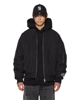 Mens Intruder Bomber Jacket Black Jackets