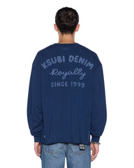 Mens Mekanik Ekcess Ls Tee Navy Tees