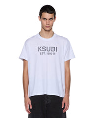 Mens State Slub Sid Ss Tee White Tees