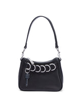 Trash Bag Mini Black Leather