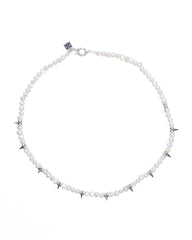 Pearl Spike Necklace