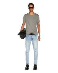 Buy Seeing Lines Ss Tee Vintage Grey Ksubi