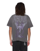 Mens Utopia Angel Ekcess Ss Tee Charcoal Tees