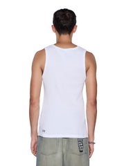 Buy Debut Singlet White Men's Tank Tops KSUBI