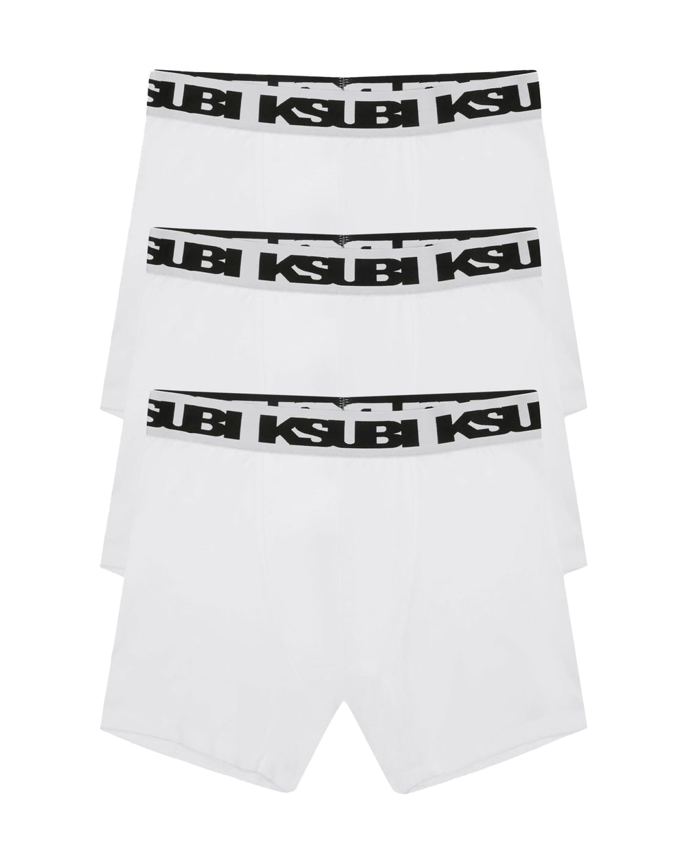 Royalty Boxer Brief Underwear 3 pack - White