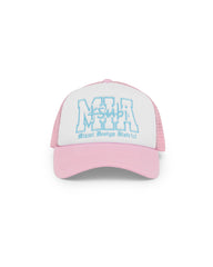 Miami And The Streets Trucker Cap Pink