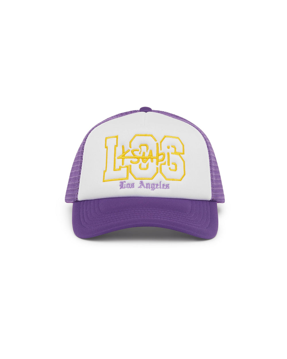 La And The Streets Trucker Cap Purple