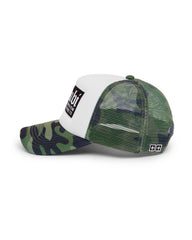 Krome Puff Trucker Cap Camo