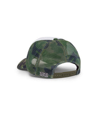 Krome Puff Trucker Cap Camo