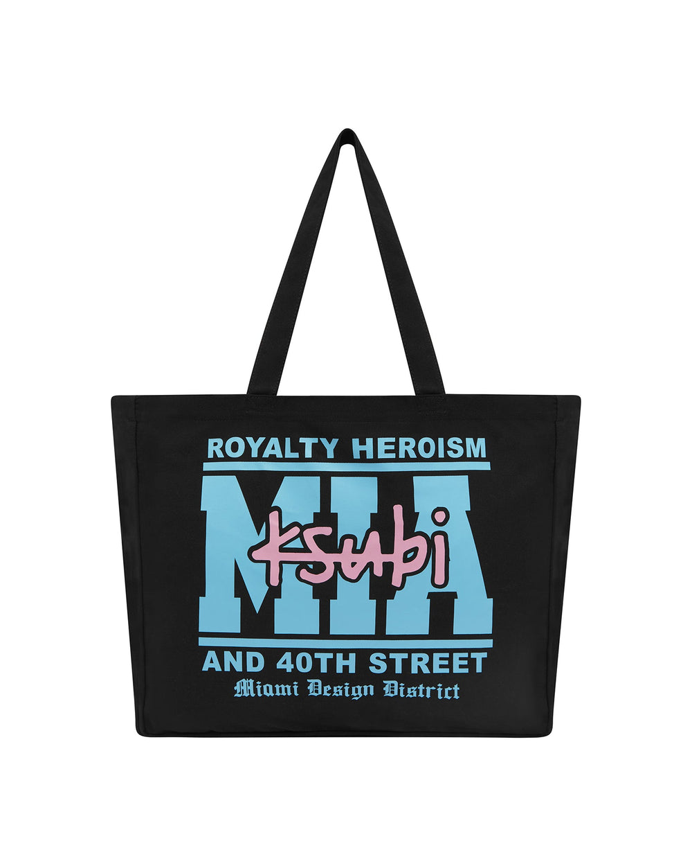 Miami And The Streets Tote Black