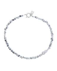 Uncut Silver Choker