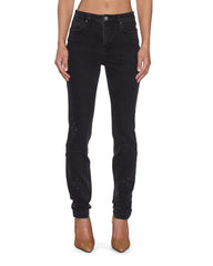 Womens Spray On Xtra Black Kraftwerk Skinny Denim Jeans