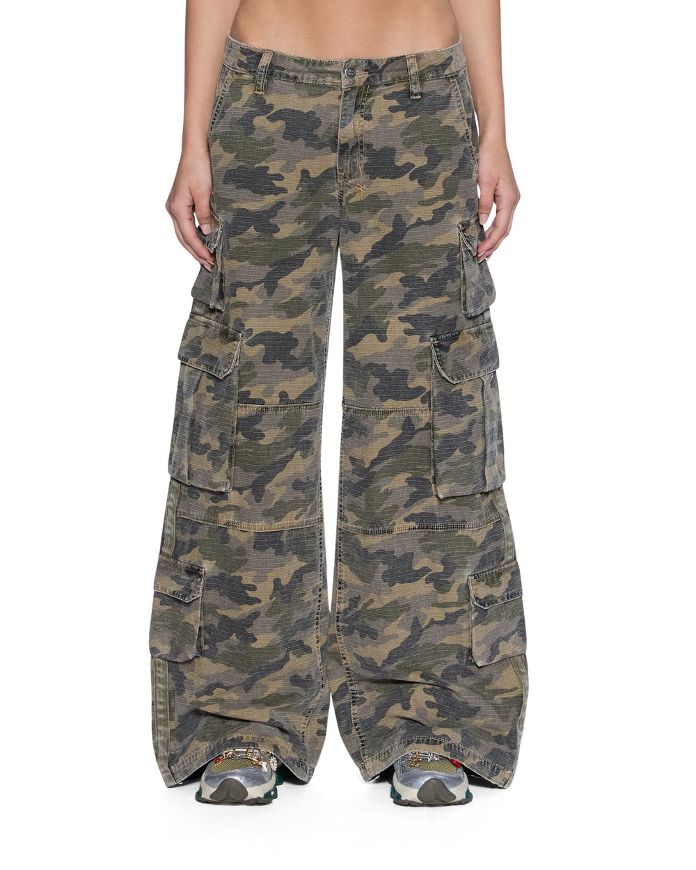 Womens Dropout Cargo Pant Camo Pants