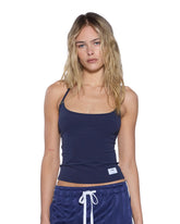 Womens Cami Tank Navy Tees
