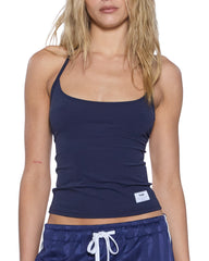 Womens Cami Tank Navy Tees