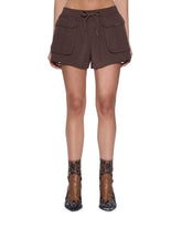 Womens Harper Shorts Chocolate Walkshorts