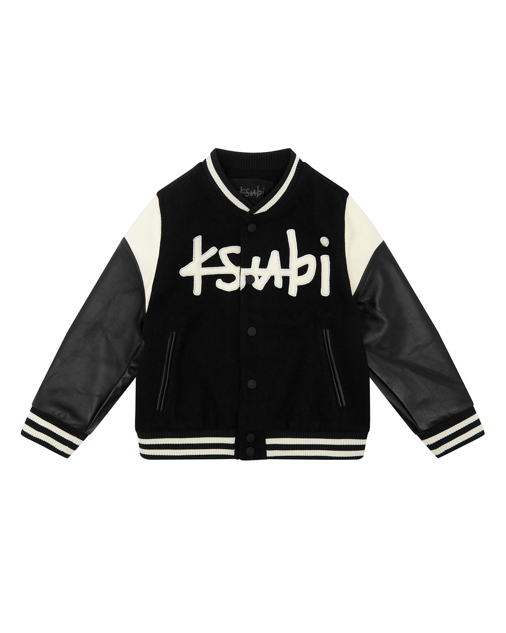 1999 Lil King Letterman Jacket - Black