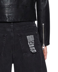 Buy Amplify Leather Jacket Black Women's Jacket