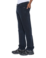 Mens Chitch Black/Blue Slim Denim Jeans