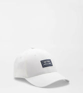 Pursuit Performance Stacked Logo Hat WHITE