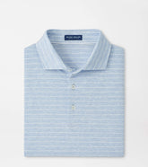 Excursionist Flex Striped Polo BLUE FROST