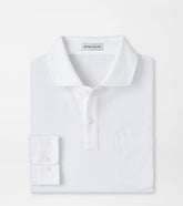 Everyday Piqué Long Sleeve Polo WHITE