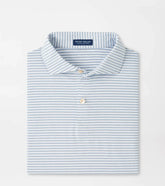Echo Performance Jersey Polo WHITE/GALE GREY