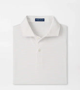 Ballad Performance Jersey Polo WHITE / TRUFFLE