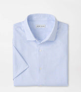 Baldwin Performance Poplin Sport Shirt COTTAGE BLUE