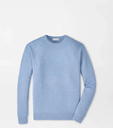 Coolspun Lite Textured Crewneck Sweater CLOUDY BLUE