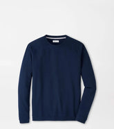 Cradle Piqué Performance Crewneck NAVY