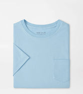 Crown Comfort Short-Sleeve Pocket Tee STREAM BLUE