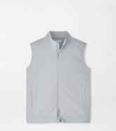 Cradle Piqué Performance Full-Zip Vest BRITISH GREY