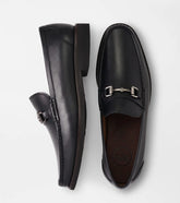 Leather Bit Loafer BLACK