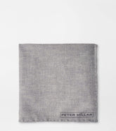 Wool Pocket Square NICKEL