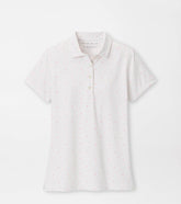 Diamond In The Rough Short Sleeve Jersey Polo WHITE