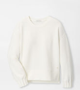 Flora Knit Crewneck SOFT WHITE