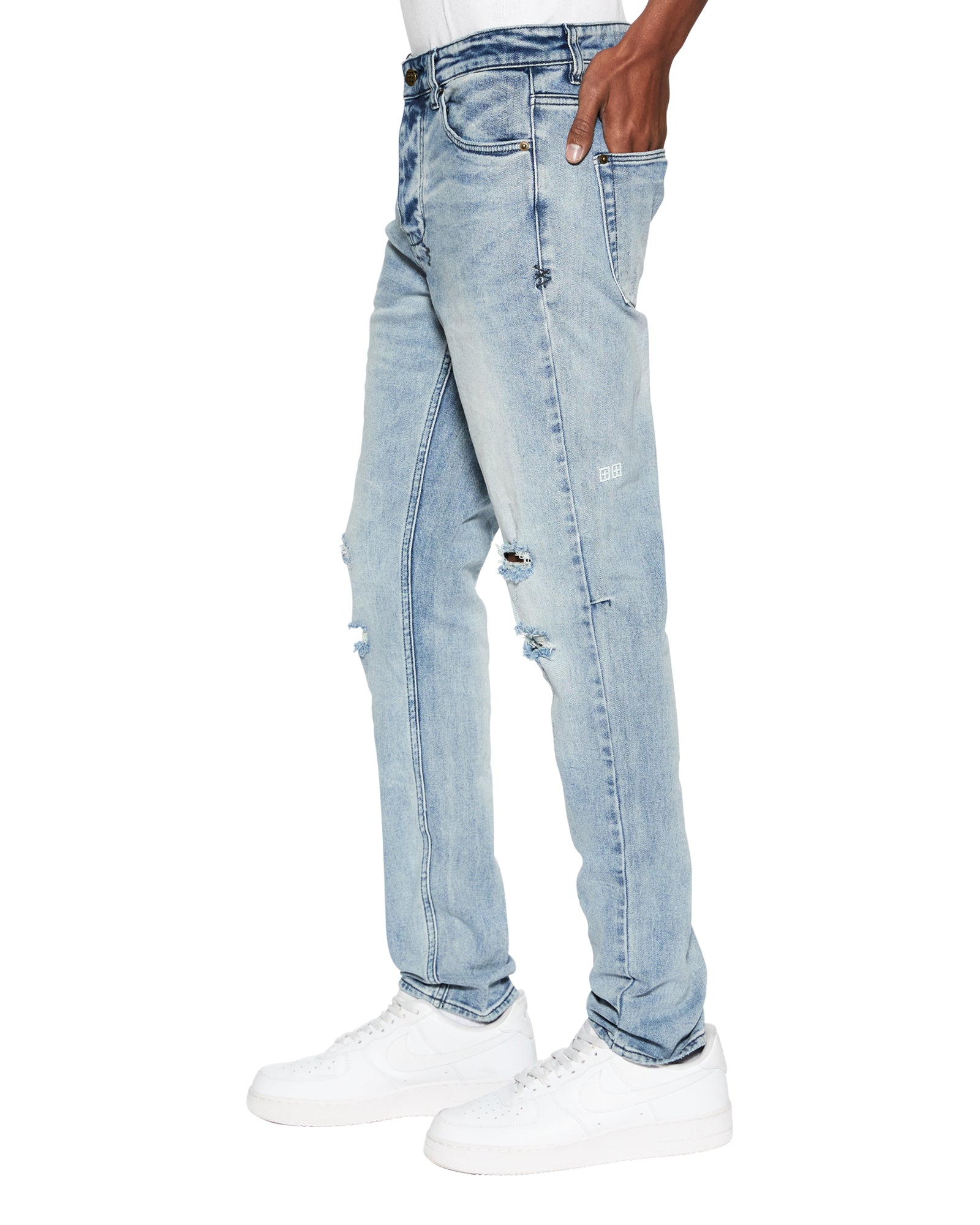 Buy Chitch Philly Blue Stretch Denim Jeans