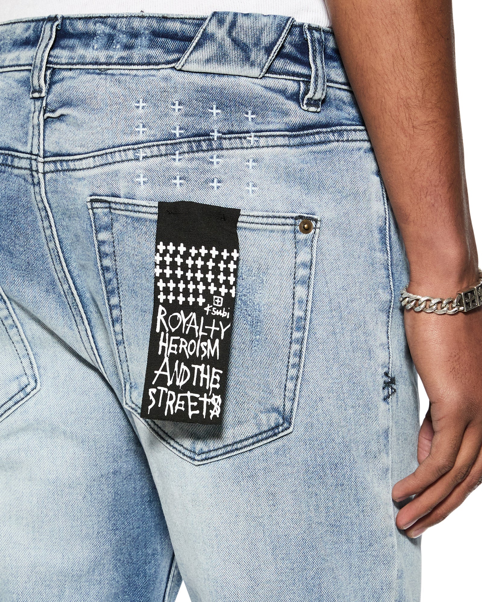 Buy Chitch Philly Blue Stretch Denim Jeans