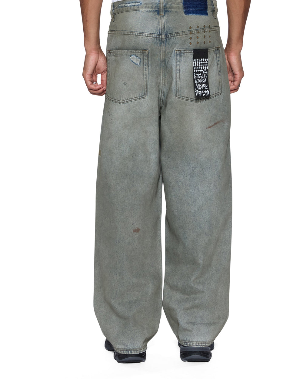 Mens Maxx Greaser Baggy Denim Jeans