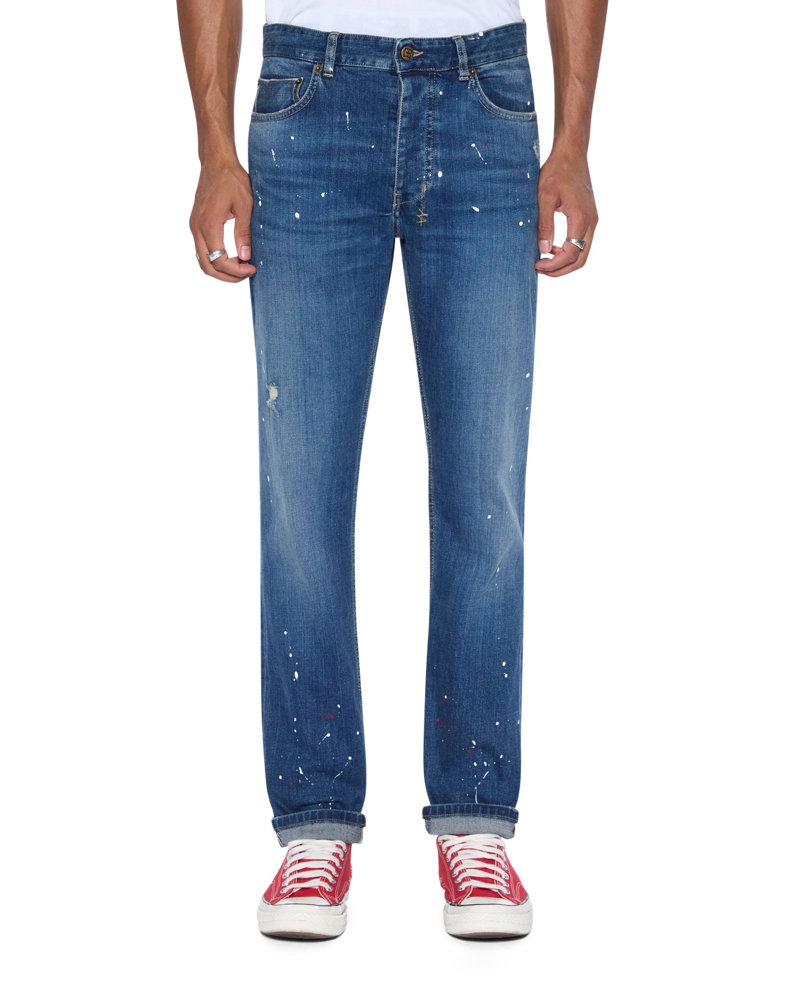 Chitch Selvedge LA Artist Blue Tapered Jeans