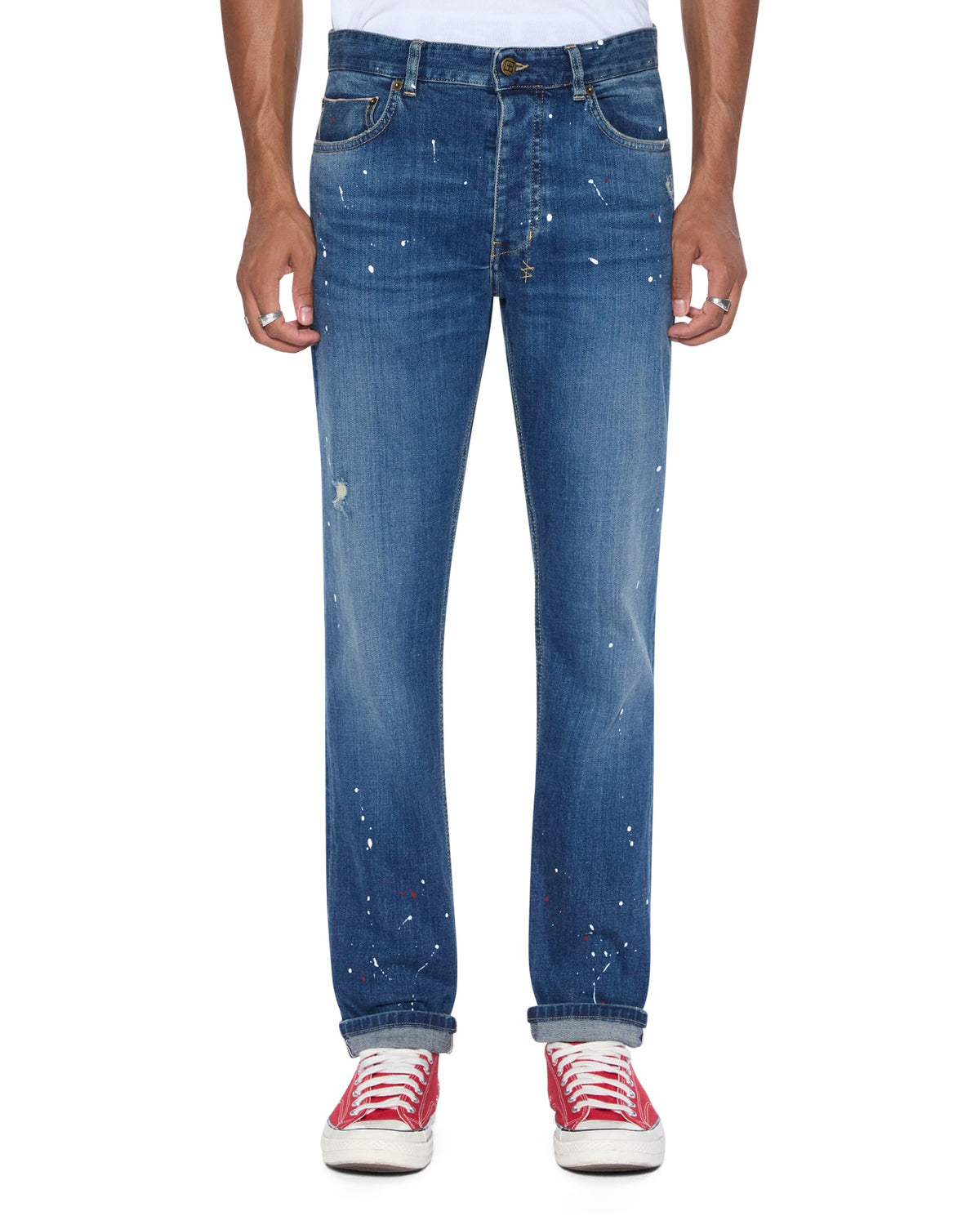 Chitch Selvedge LA Artist Blue Tapered Jeans