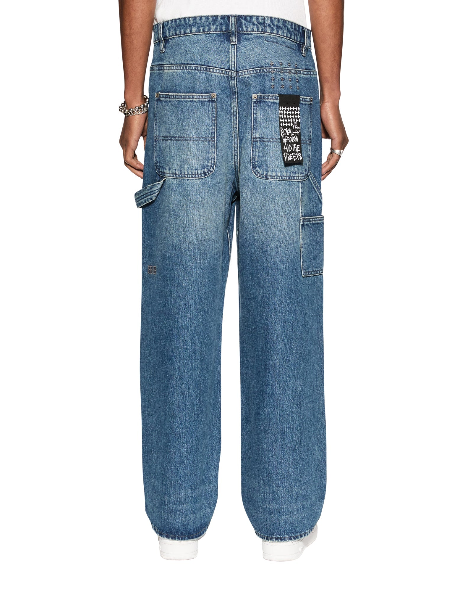 Maxx Mids Oversized Straight Leg Jean - Blue Denim