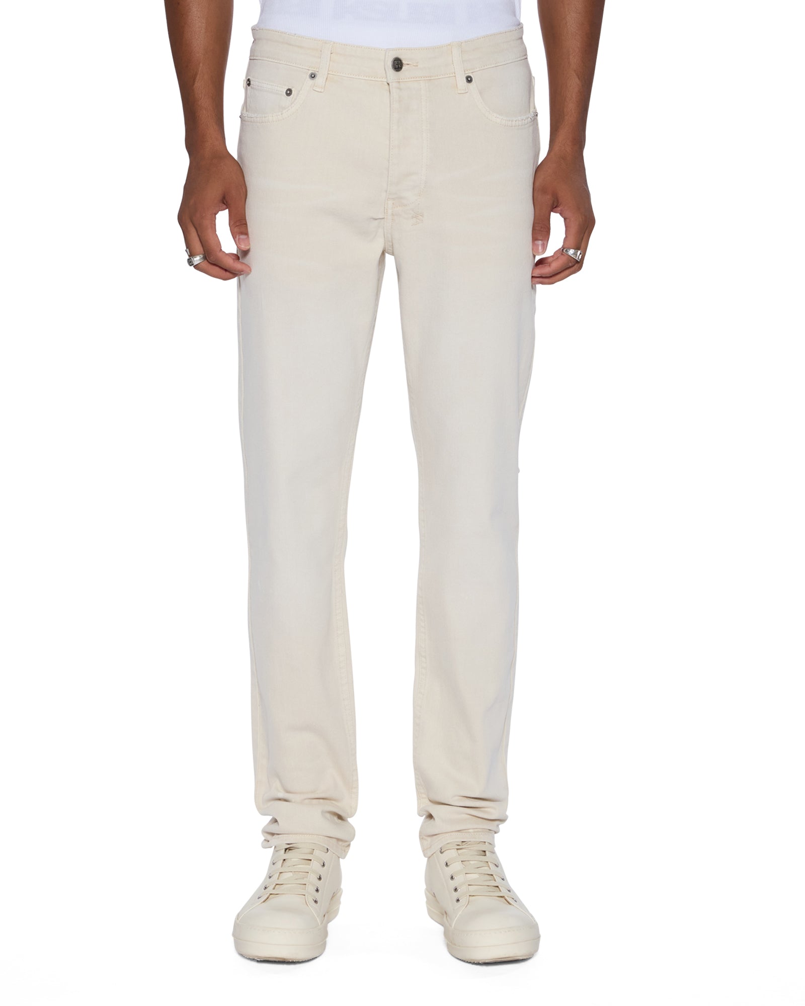 Mens Chitch 1999 Ivory Slim Denim Jeans