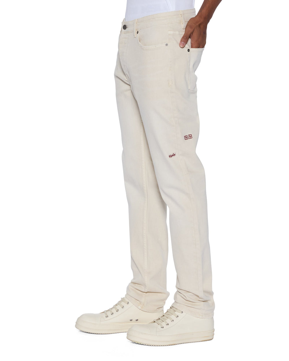 Mens Chitch 1999 Ivory Slim Denim Jeans